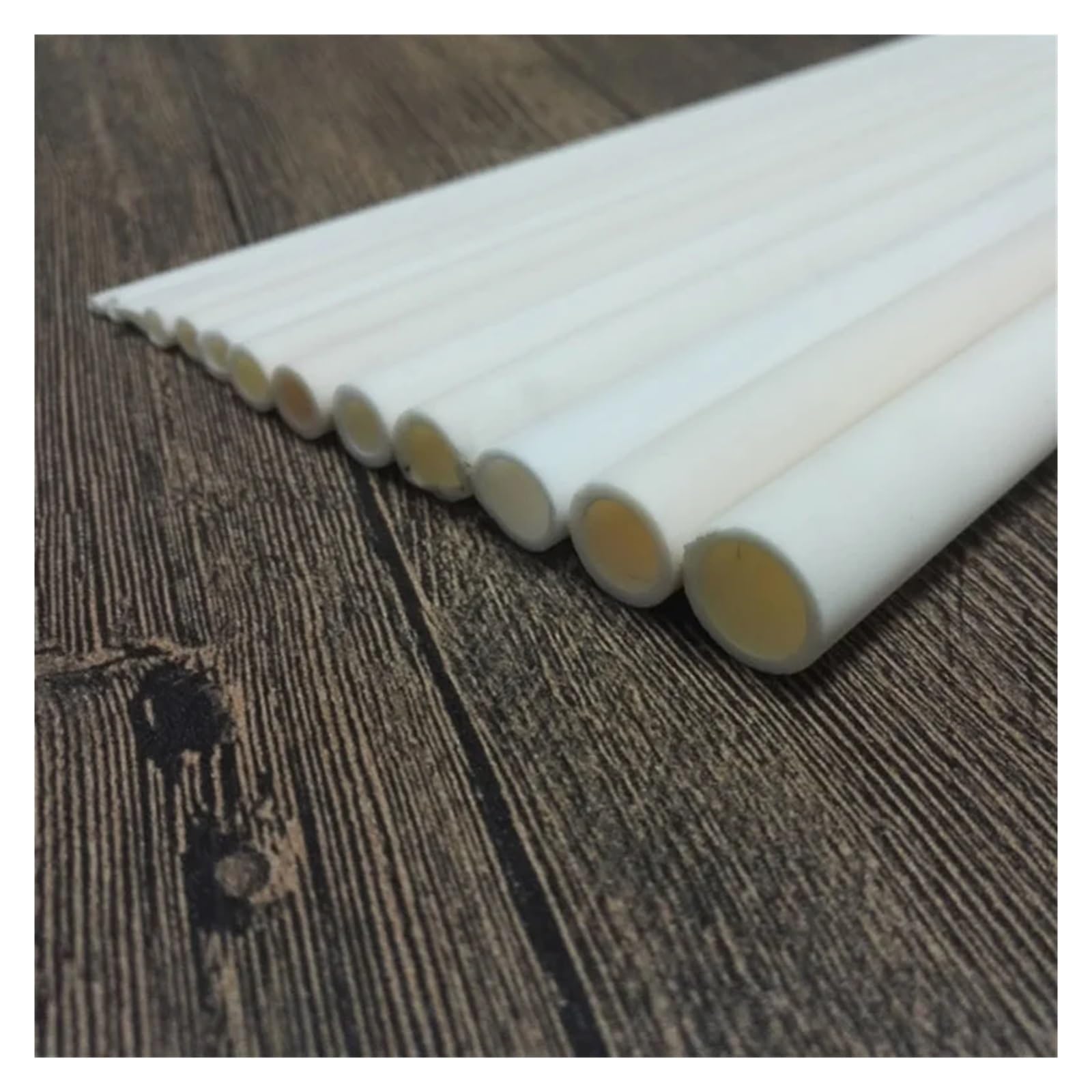 1 Uds. Tubo de cerámica resistente a altas temperaturas, 200mm de longitud, 3,5-35mm ID, resistente a la corrosión, tubo de combustión aislante hueco (Size : 20mm(ID) x30mm(OD))