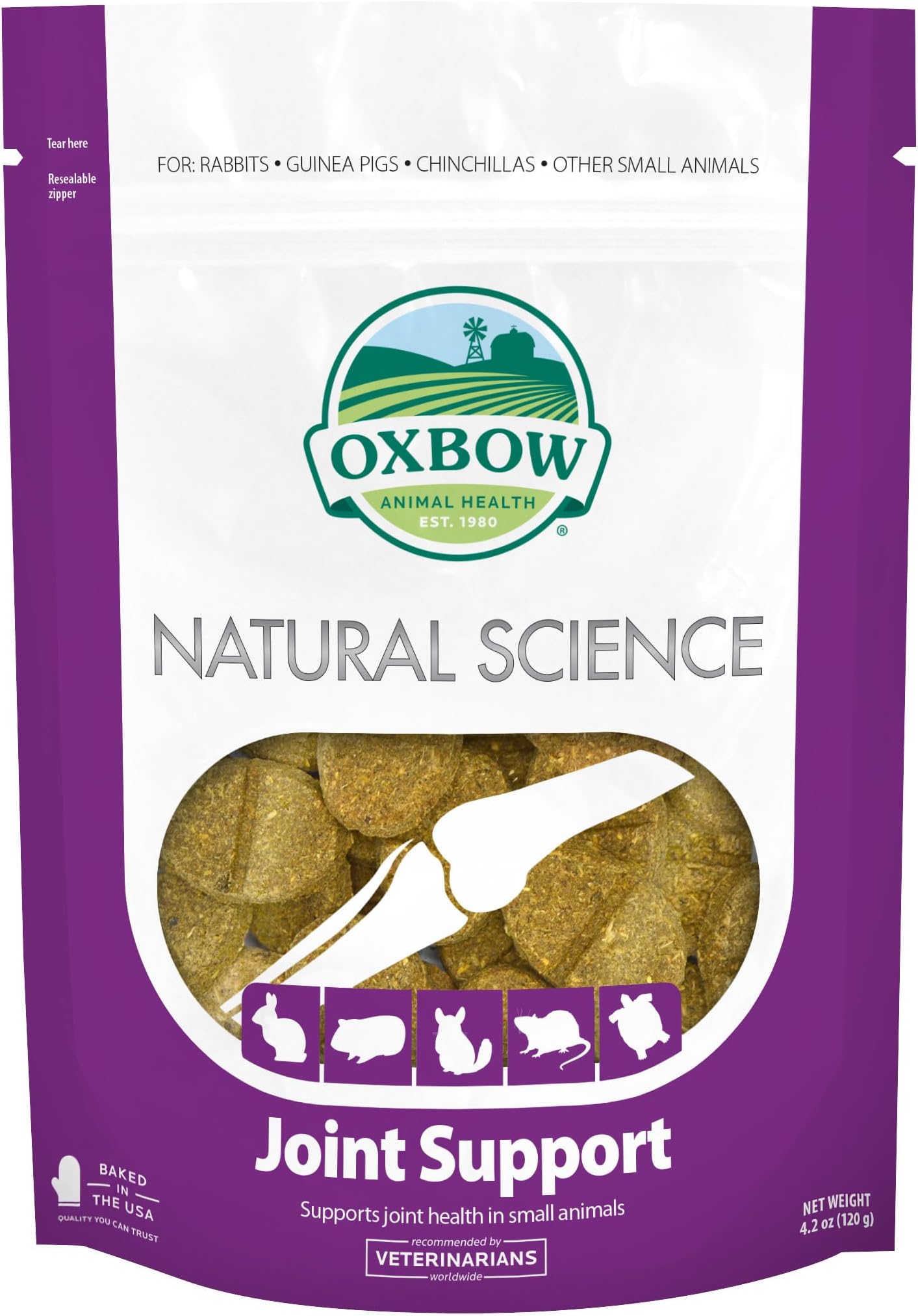 OXBOW ナチュラルサイエンス 関節 小動物用 60粒入