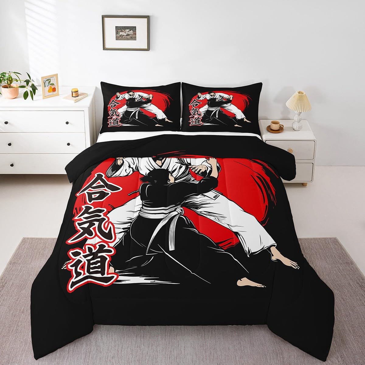 Floral Bedding Sets - Hummingbird Iris Flowers Comforter -31