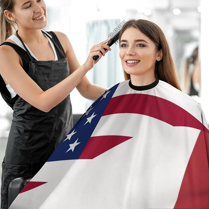 Capa profesional para corte de cabello con cierre ajustable miniatura 5