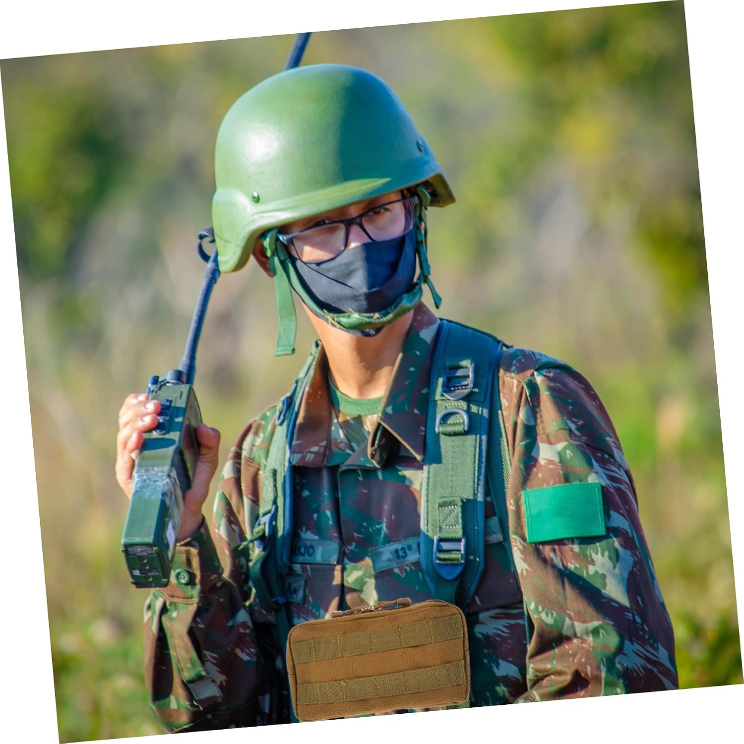 Convenient Wear-Resistant Tactical Bag Hanging Pouch Portable Emergency Vest