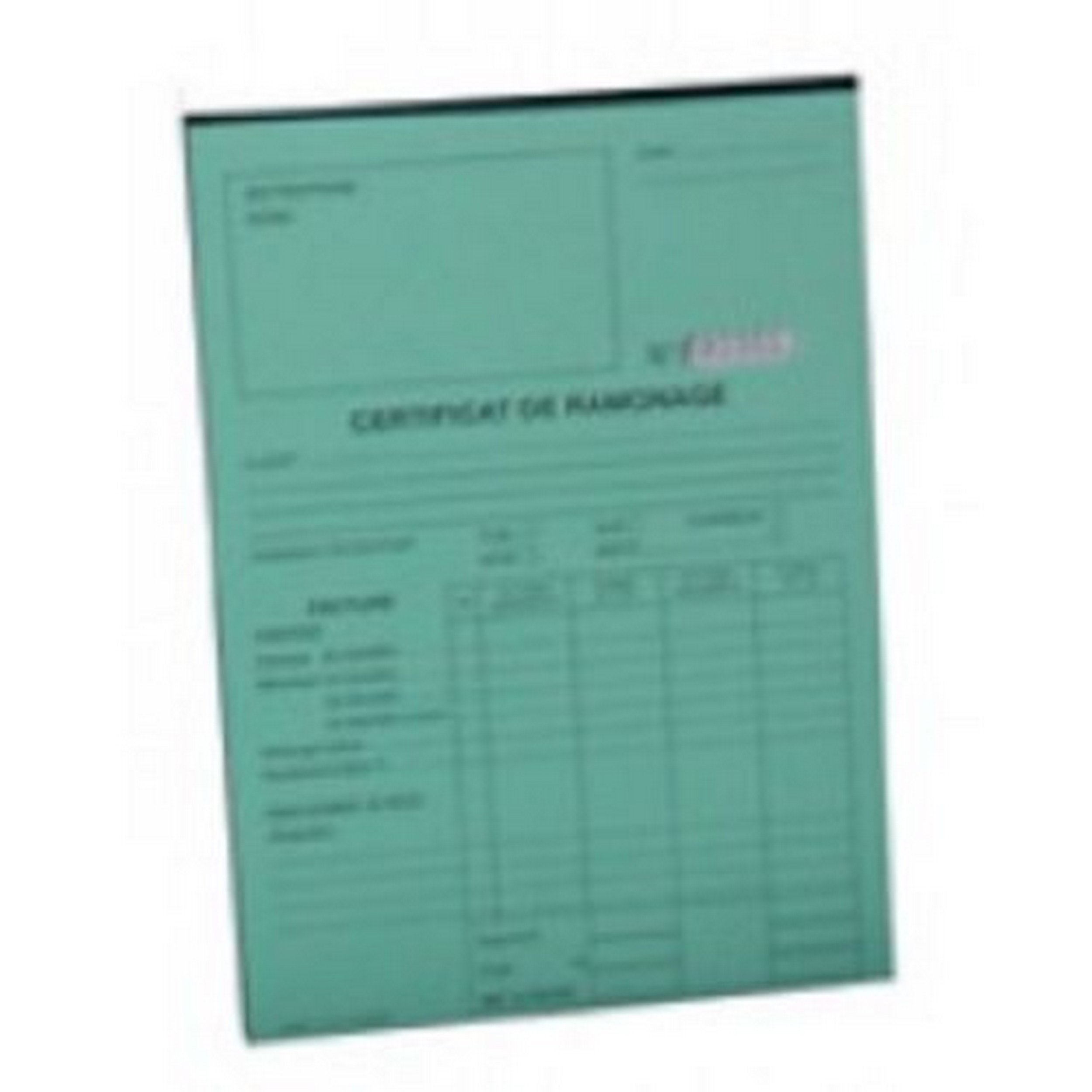 DIFF - Carnet de ramonage - DIFF