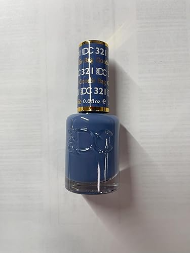 Miniatura 10 de DND - Juego de esmaltes de gel DC, colección azul, esmalte de gel UVLED y esmalte de uñas secado al aire, dúo de esmalte a juego sin astillas, 0.5