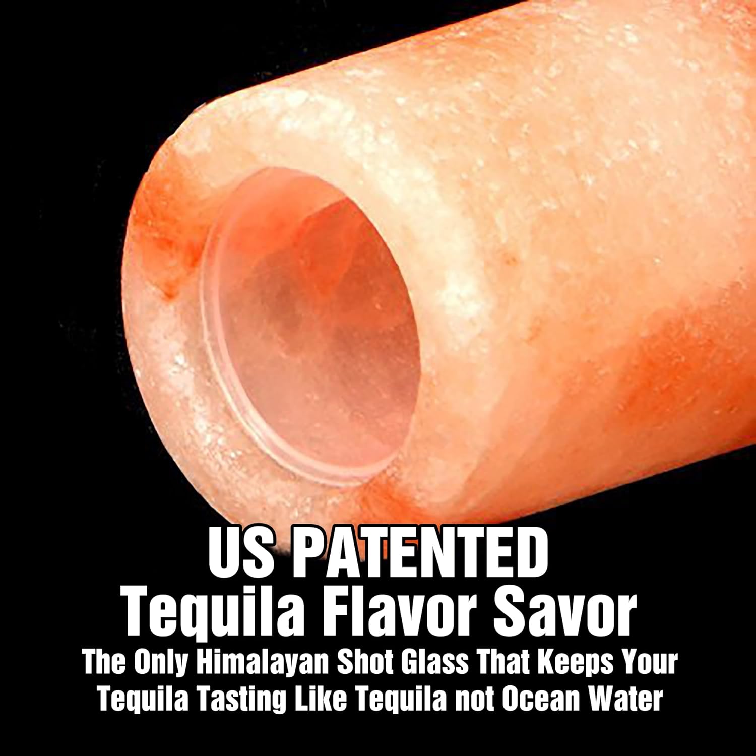 The Spice Lab Tequila Shot Glasses - Pink Himalayan Salt Tequila Shot Glasses - 4 Pack w/Tray - Just Pour, Shoot and Bite a Lime - Natural – Perfect for your Bar - Image 7