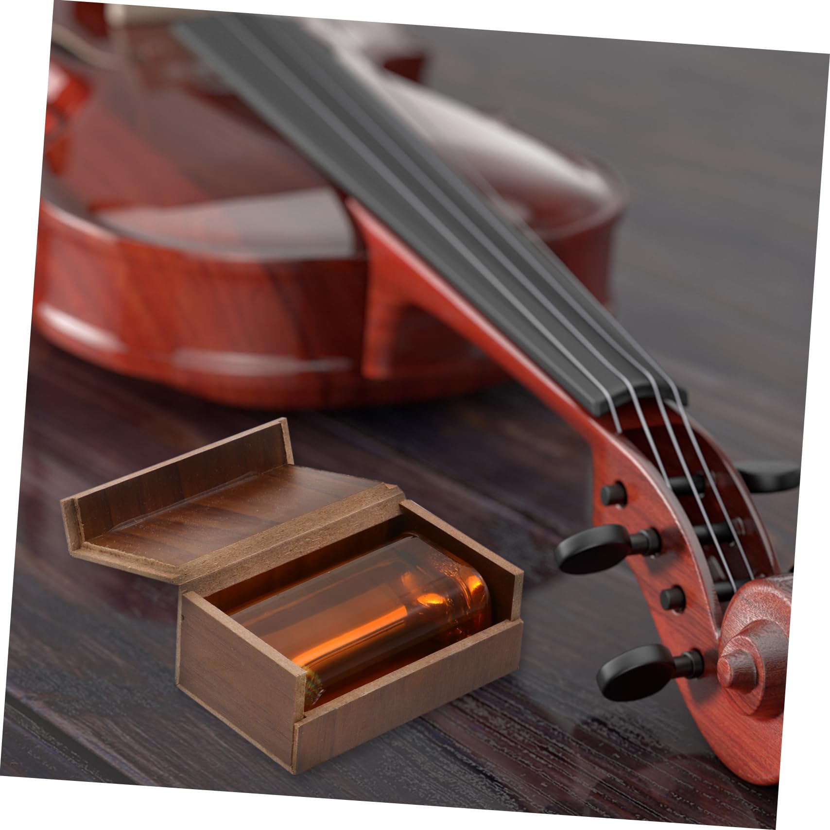 Toddmomy 1 Pack String Violin Cello Viola Light Transparent Natural Low Dust For Bow