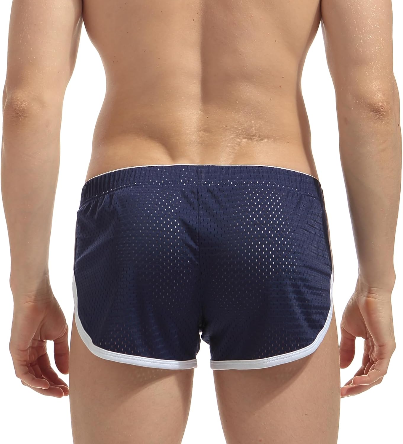 AIMPACT Mens Mesh Booty Shorts 3 Inch Sexy Smooth Lounge Active Shorts Ranger Panties - Image 3