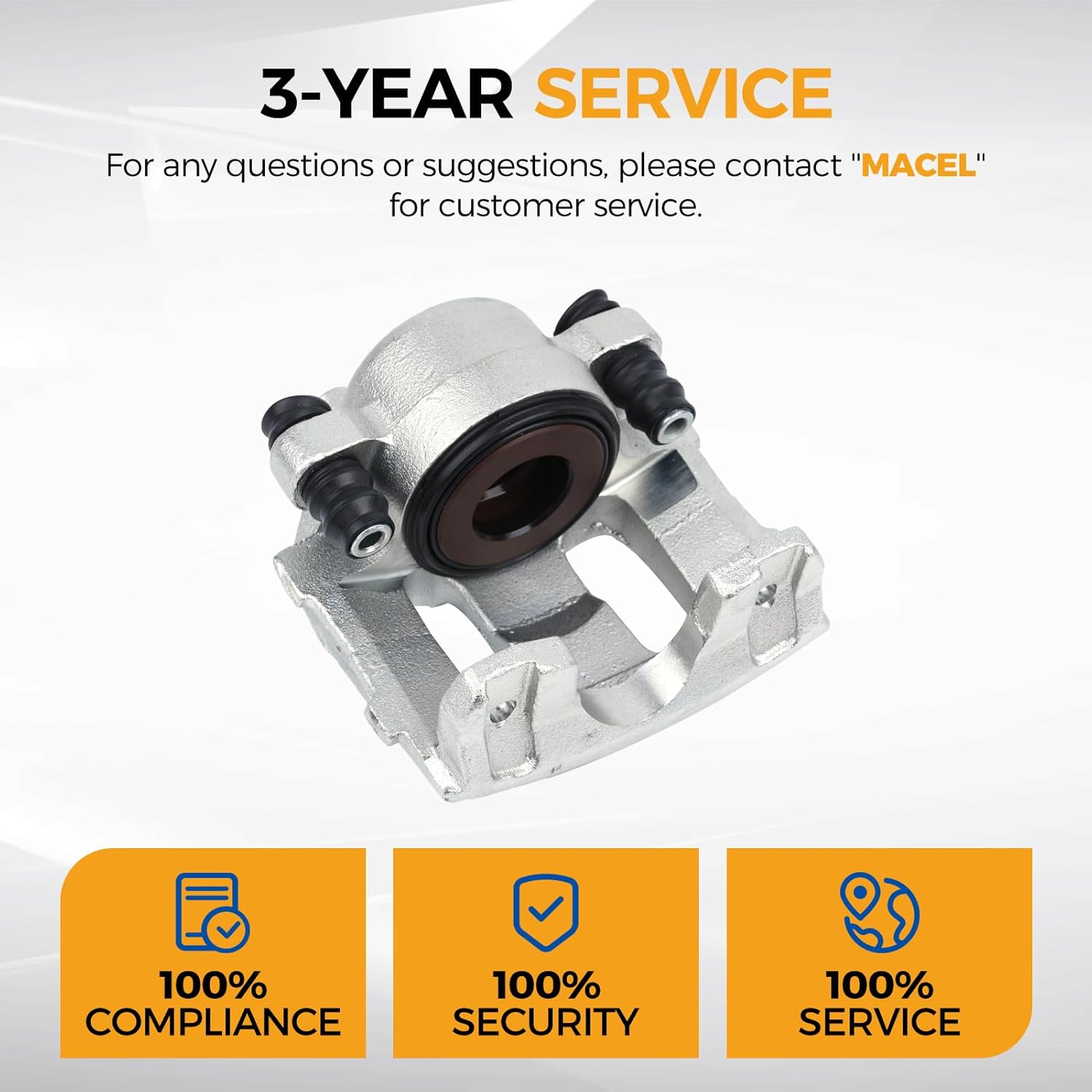 PAROD 184340 184339 Front Disc Brake Caliper Fit for 1990-2001 Jeep Cherokee, 1990-1992 Comanche, 1993-1998 Grand Cherokee, 1993 Grand Wagoneer, 1997-2006 TJ, 1990 Wagoneer, 1990-2006 Wrangler