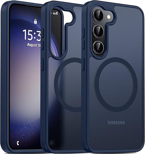 Vista 165 de Oterkin Funda transparente para Samsung Galaxy S24 Ultra, [20 veces antiamarilleamiento] S24 Ultra con 4 bolsas de aire integradas, protección