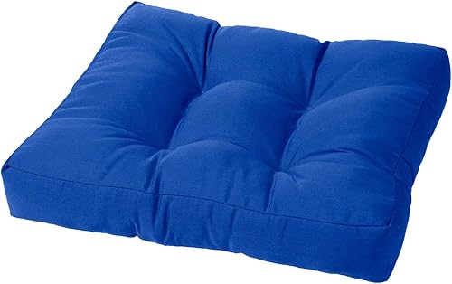 Miniatura 10 de Cushion Source Cojín otomano copetudo, 21 x 17 x 4 pulgadas para interiores y exteriores, múltiples opciones de tela Sunbrella disponibles