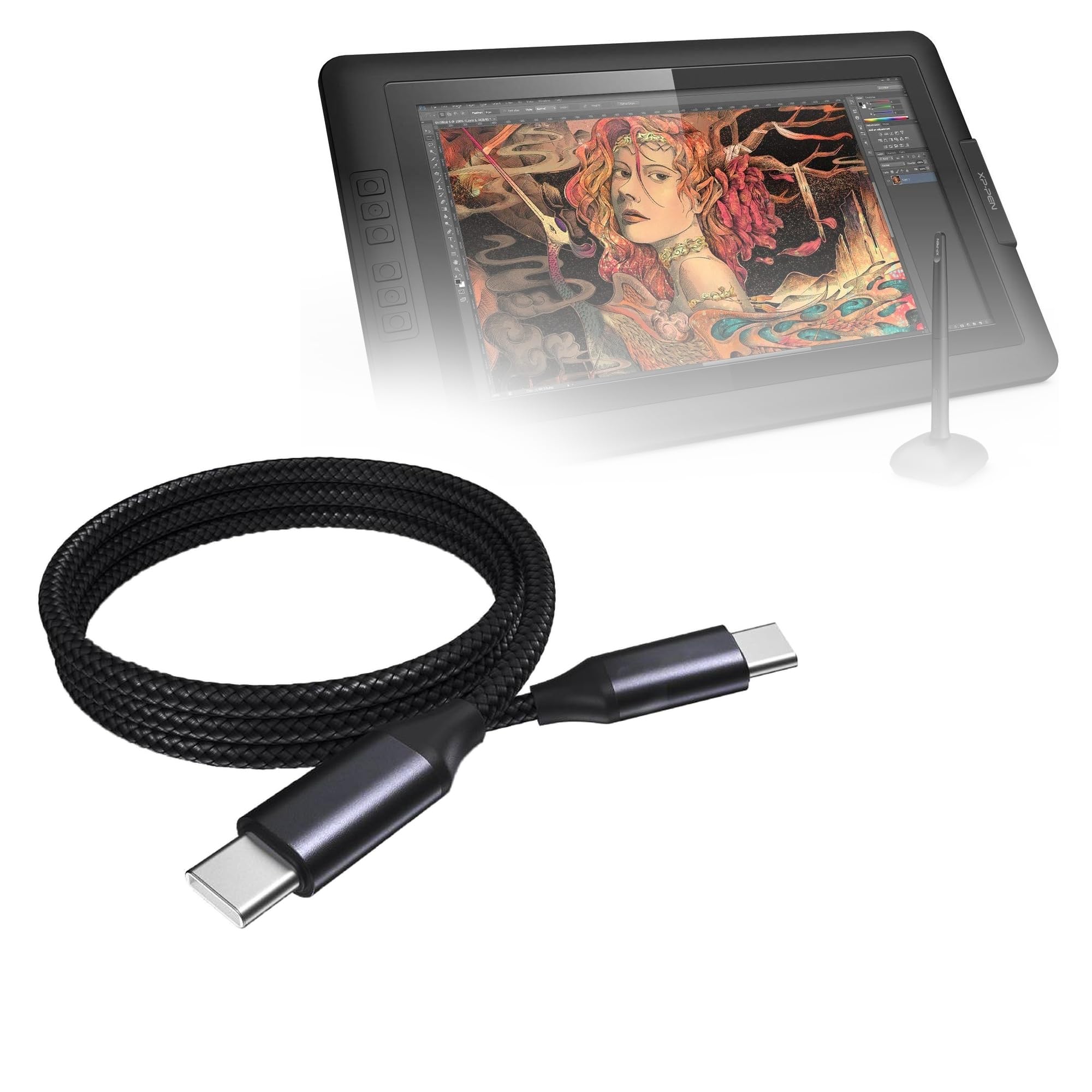 Amazon.com: BoxWave Cable Compatible with XP-Pen Artist Display