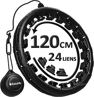 Nouveau Cerceau Hula Hoop Fitness pour Sport Maison - Cerceau Fitness Facile à Utiliser