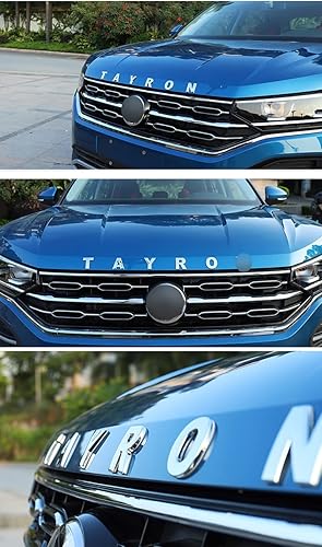 Vista 9 de LZLRUN Big Size Custom Matte Metal Letters for Car and Mailbox House Decals Emblem Name Badge Kit (Black)