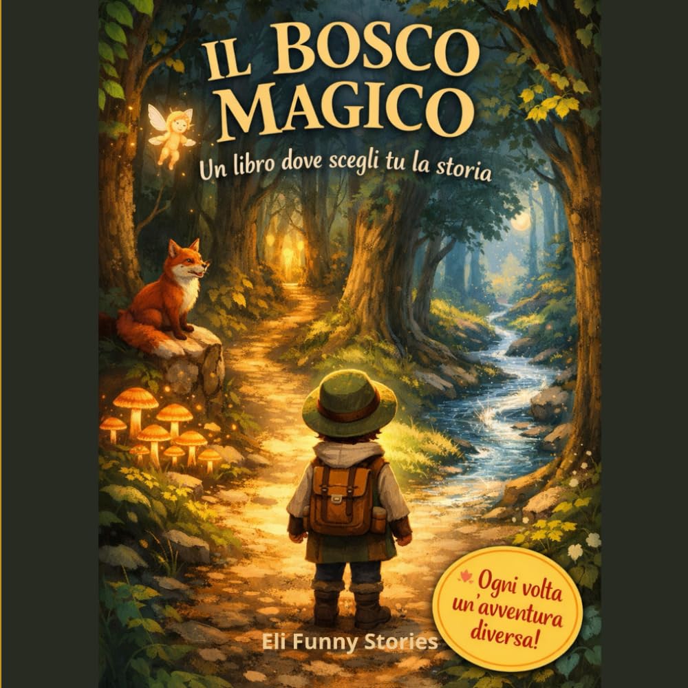 IL BOSCO MAGICO: Un libro dove scegli tu la storia