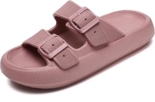 Cozyslides Original Women's Men's Cloud Shoes Women's Sandals with Adjustable Buckl…