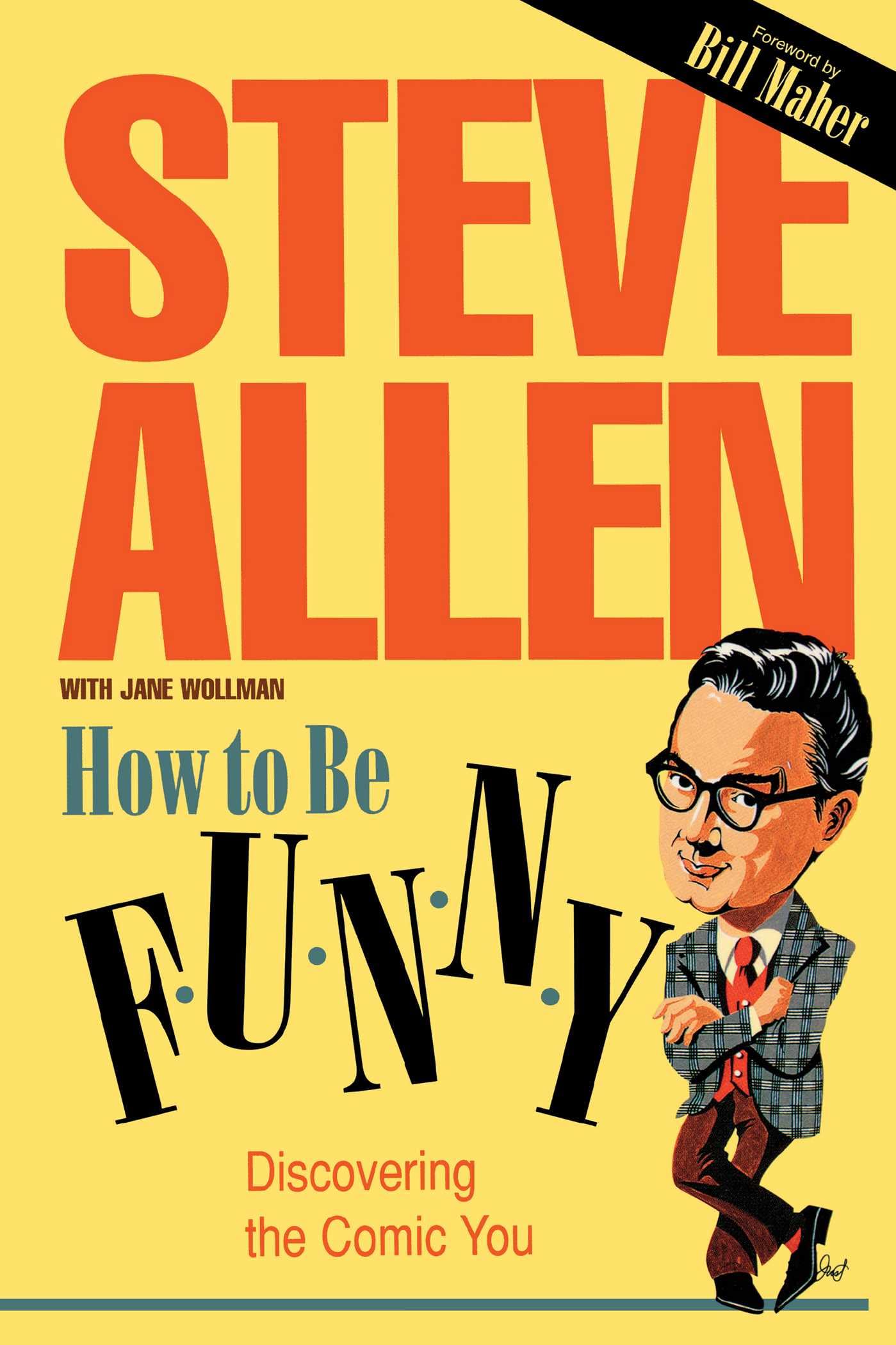 Steve Allen Unisex Multicolor How To Be Funny Paperback Book