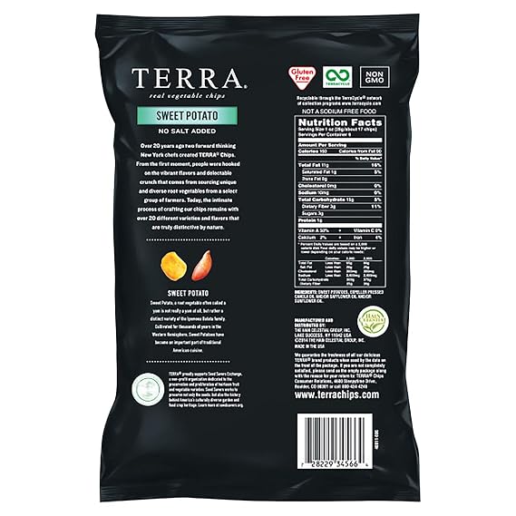 Terra Sweet Potato Chips, 6 Oz