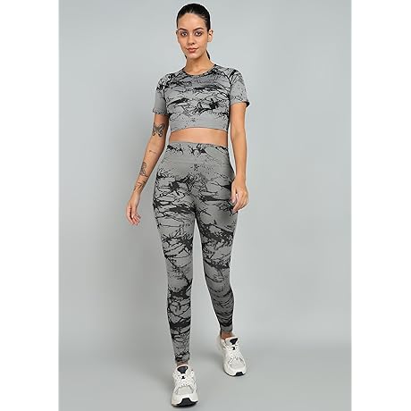 Kobo Women Seamless Training Tights Gym Yoga Leggings (Imported)