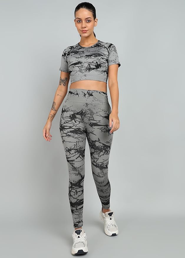 Kobo Women Seamless Training Tights Gym Yoga Leggings (Imported) - Expert Choice Deal with 77% Discount on Amazon | Valzo