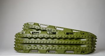 ActionTrax - Self Recovery Track System for Snow, Sand, Mud and Silt - Olive Drab - Standard - 1 Pair