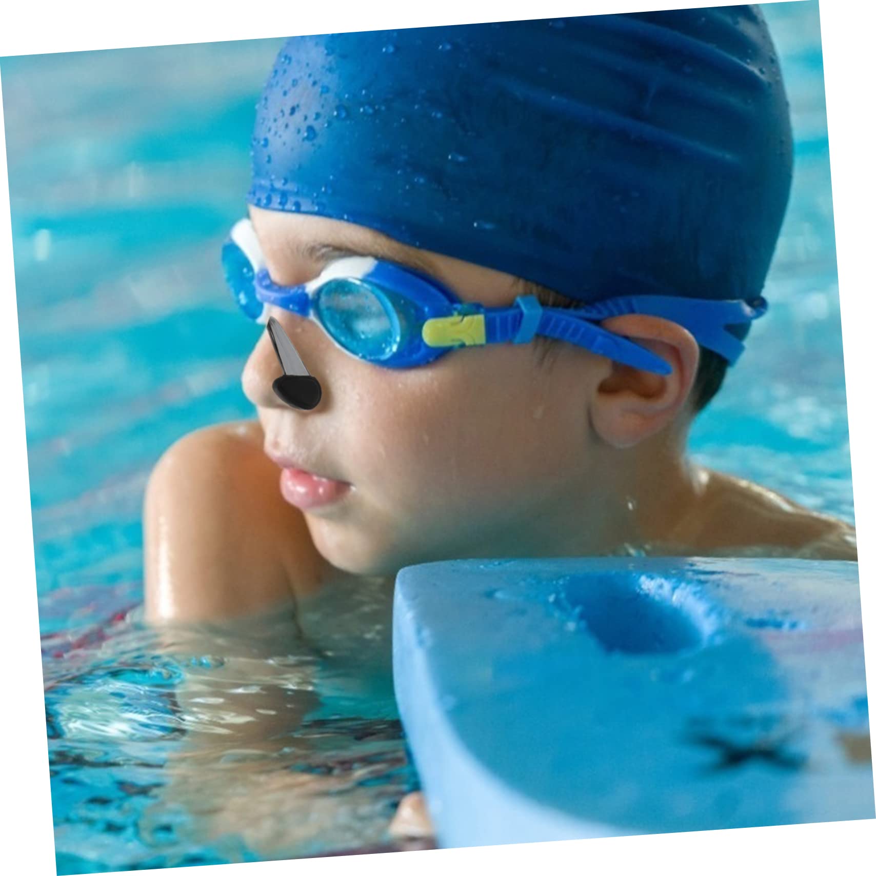 HANABASS Nasenklammer Trainingsnasenschutz Unterwasser-Nasenclip Schwimmbad Swimming Nose Clip Schwimmnasenclip Zubehör für Silikon-Nasenclip praktische Schwimmversorgung Kieselgel