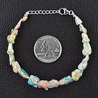 Vista 28 de Pulsera de cristal en bruto