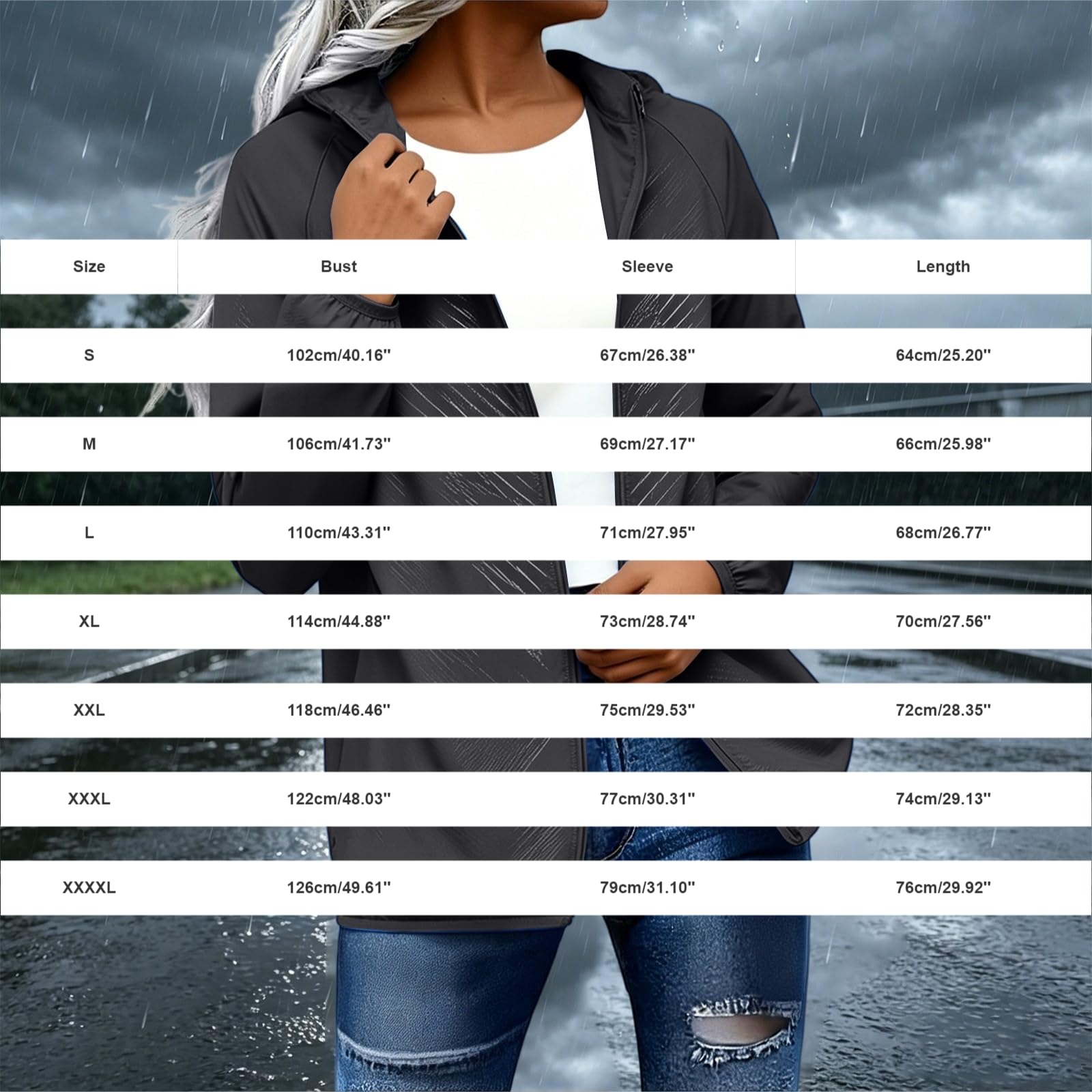 Chubasquero para mujer, resistente al agua, transpirable, chaqueta de entretiempo con capucha, plegable, deportiva, cortavientos, senderismo, chaqueta para exteriores, trekking, chaqueta softshell