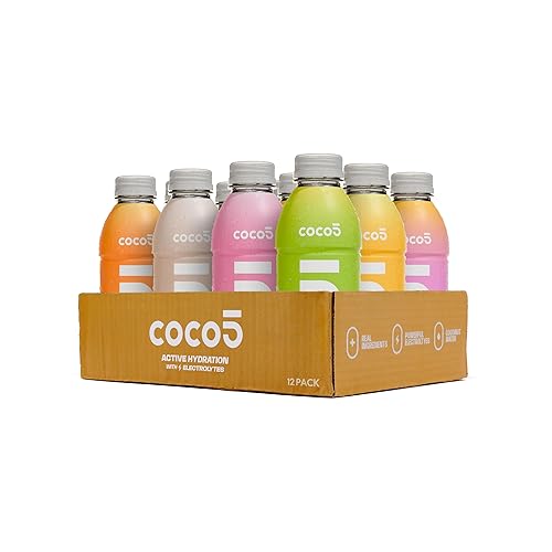 Agua de coco natural Coco5, 12 unidades