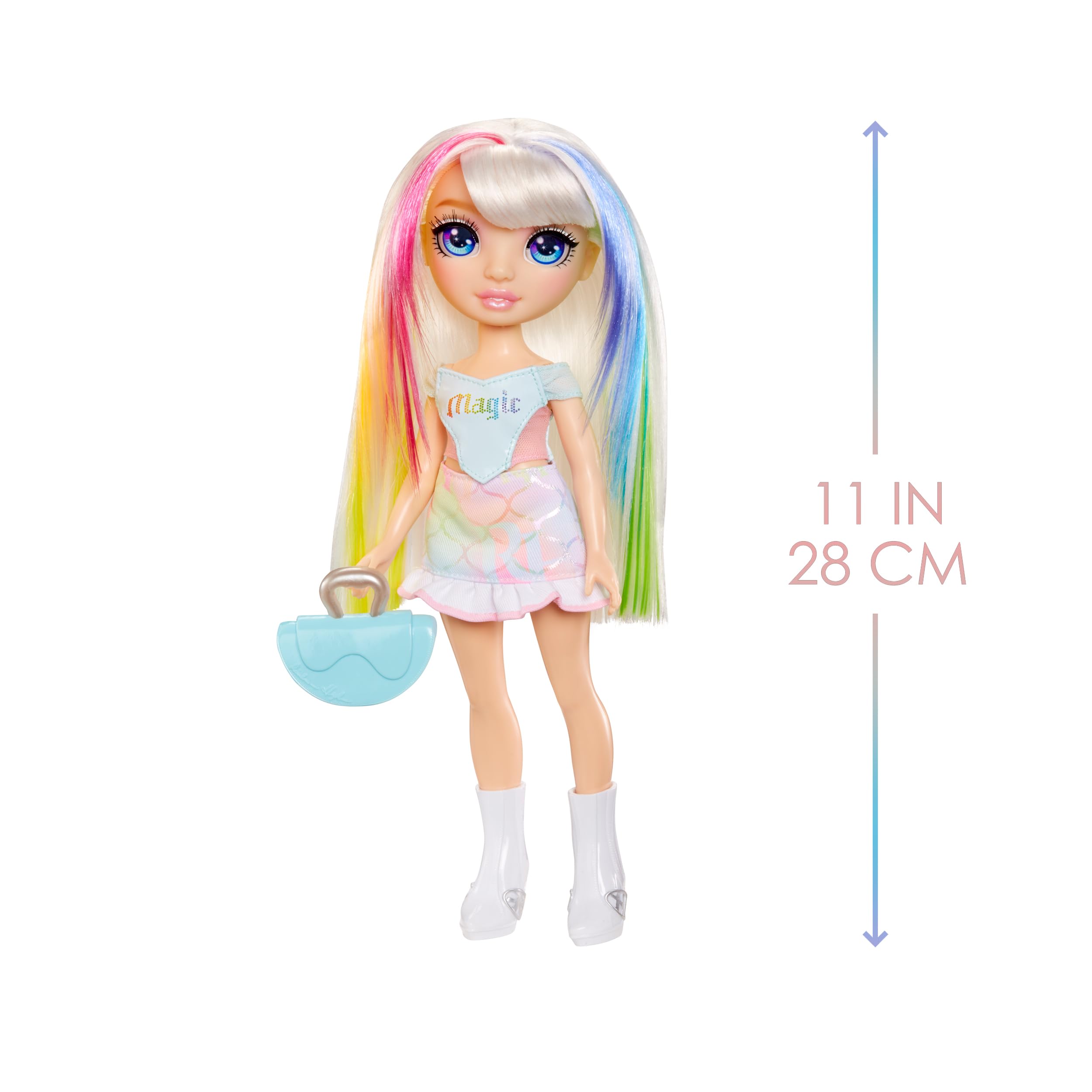 Rainbow High My Fashion Style Doll, Amaya, 28cm Rainbow Colour Fashion Doll with Statement Outfit and Stylish Handbag, Play - Image 3