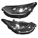 WTCDOP 1 Pair Full LED Headlight Assembly for 2020-2022 Hyundai Sonata SE/SEL/Sport (NOT FOR Limited/N Line Models) Both Side OEM 92102L0100,92101L0100