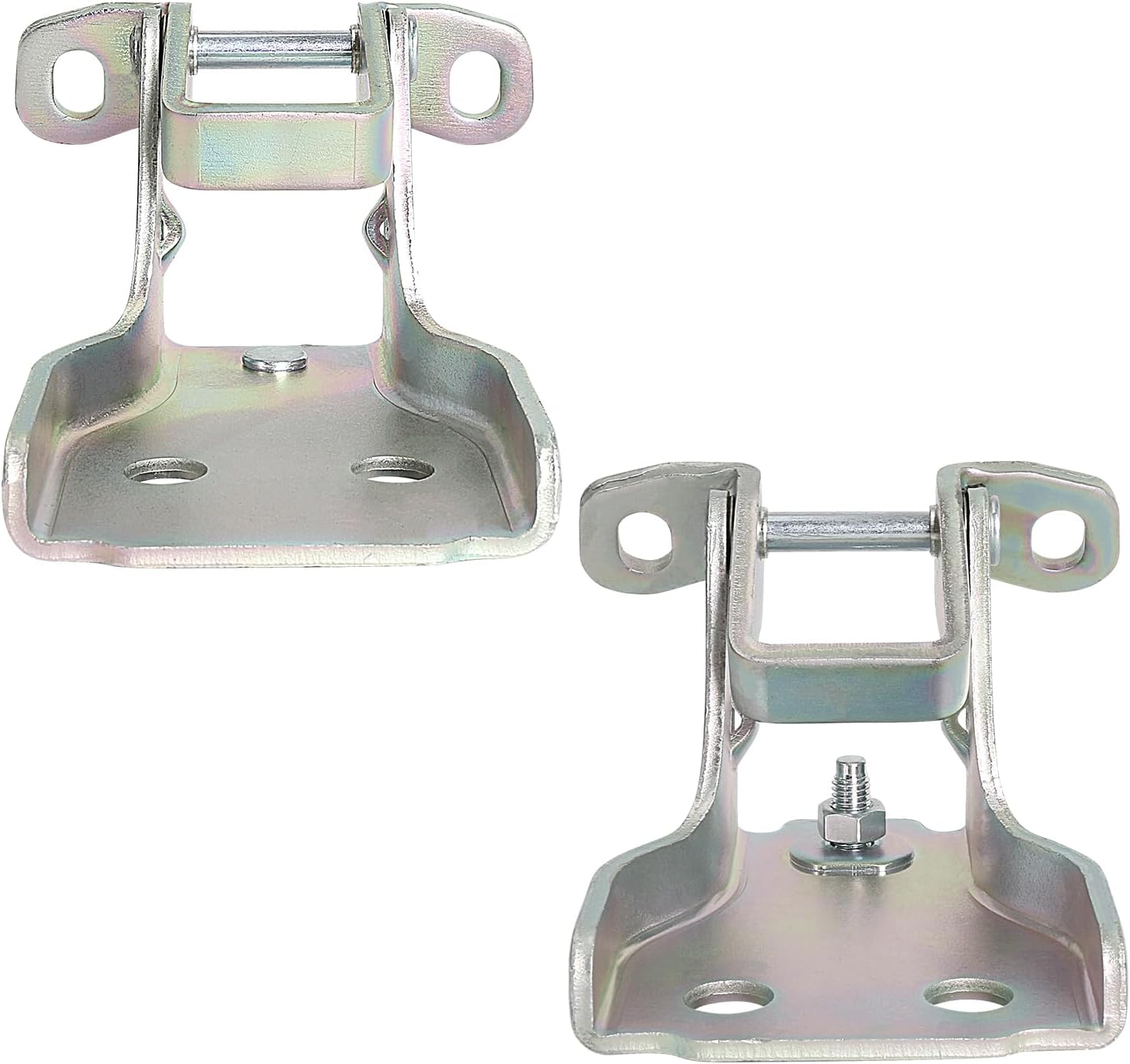 Front Door Hinge Assembly | Fits 1999-2016 Ford Super Duty F250 F350 F450 F550 Truck,2000-2005 Ford Excursion | Replaces F81Z-2522800-AA F81Z-2522810-AA Upper&Lower Door Hinges Pin