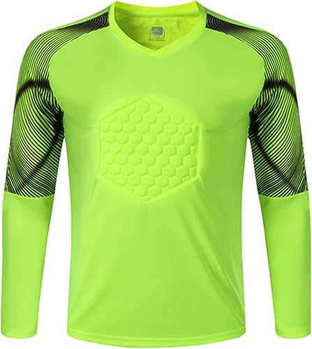 Stylish Print Soccer Jersey Padded Football Basketball Shirts for Boys Teens Long Sleeve Lightweight Pullover Top