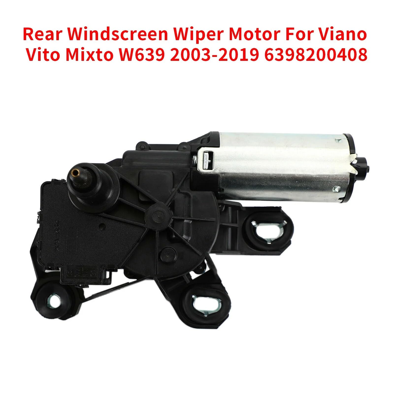 Silnik wycieracza Pasuje do Mercedes Benz Viano Vito Mixto W639 2003-2019 A6398200408 silnik wycieraczki tylnej szyby samochodu