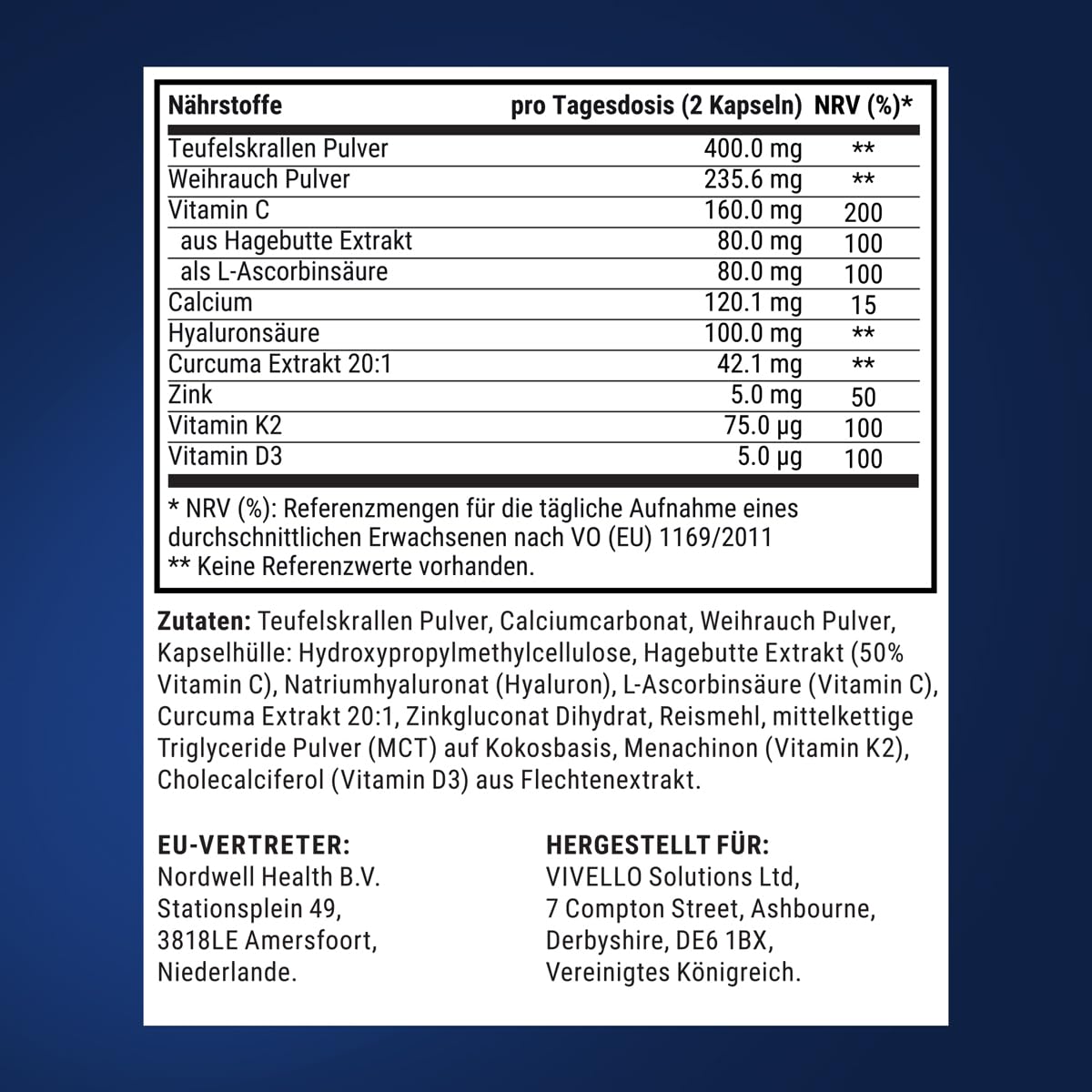 Sanoflex Kurkuma Kapseln hochdosiert Chrom Cholin – Gelenk – 2 Einheiten | Für Stoffwechsel – ergänzt mit Zink – vegan, glutenfrei, laktosefrei, GMO-frei, ohne Gelatine, laborgeprüft