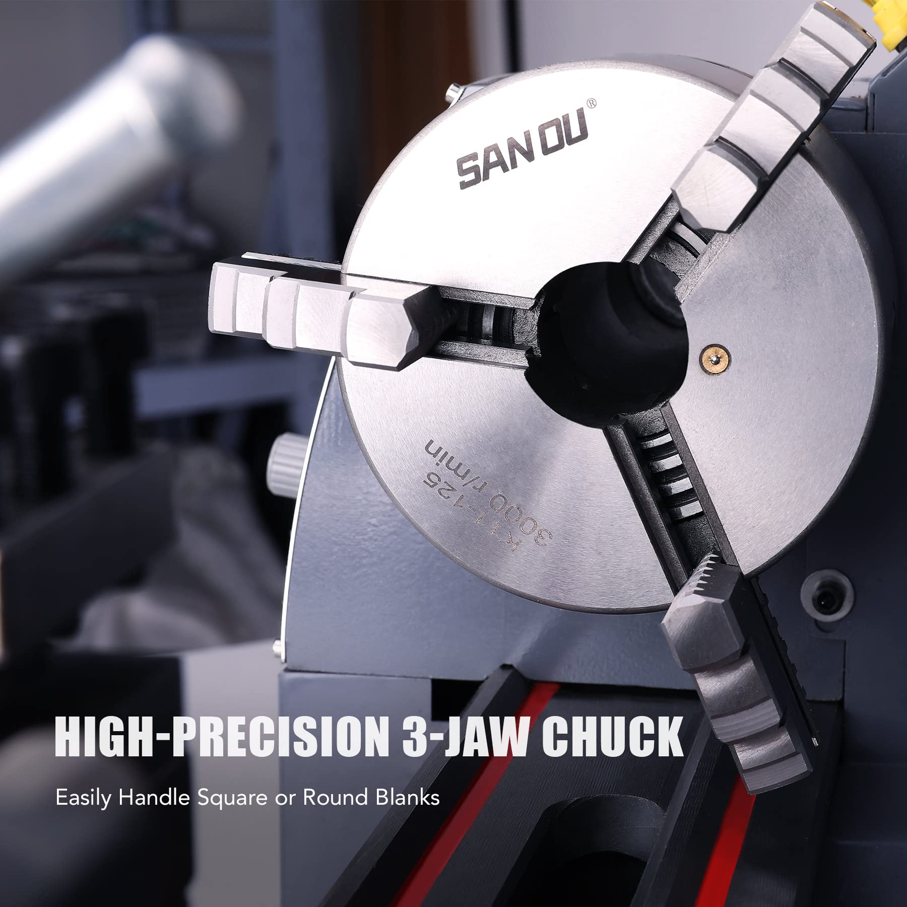 Lathe Rpm Display 750W DC Motor Lathe CREWORKS 8