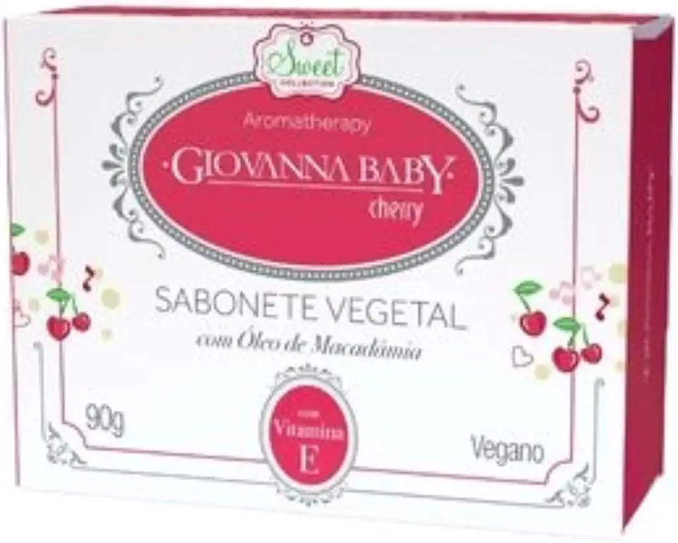 Giovanna Baby - Sabonete Giovanna Baby Vegetal 90Gr Cherry
