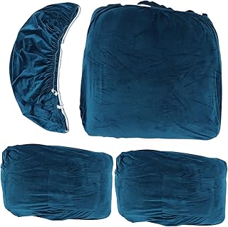Hoement 1 Conjunto De Capa Reclinável Cadeira De Cadeira Reclinável Capa De Ar Condicionado Reclinável Elasticidade Reclinável Cor Capa De Sofá Cadeira De Poliéster