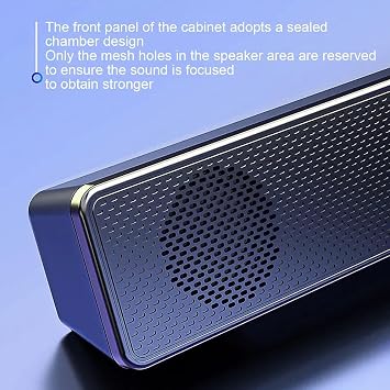 Soundbar Speaker Wireless Tabletop Music Playing Device