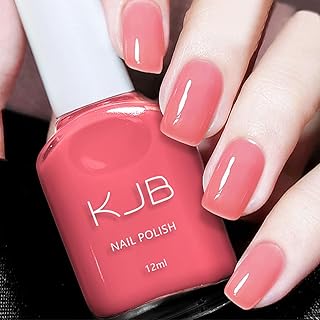 Nail Polish with Glossy Shimmery Finish - Long Lasting Chip Resistant Formula, No U V Lamp Needed (34, 0.35 Fl Oz (Pack of 1))