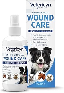 Vetericyn Plus All Animal Wound and Skin Care | Animal Wound Spray – Itch and Sore Relief – Cleans Cuts and Relieves Irrit...