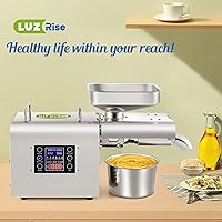 Vista 7 de Máquina de prensa de aceite de 1500 W, fabricante de aceite orgánico, extractor de aceite automático, expulsor