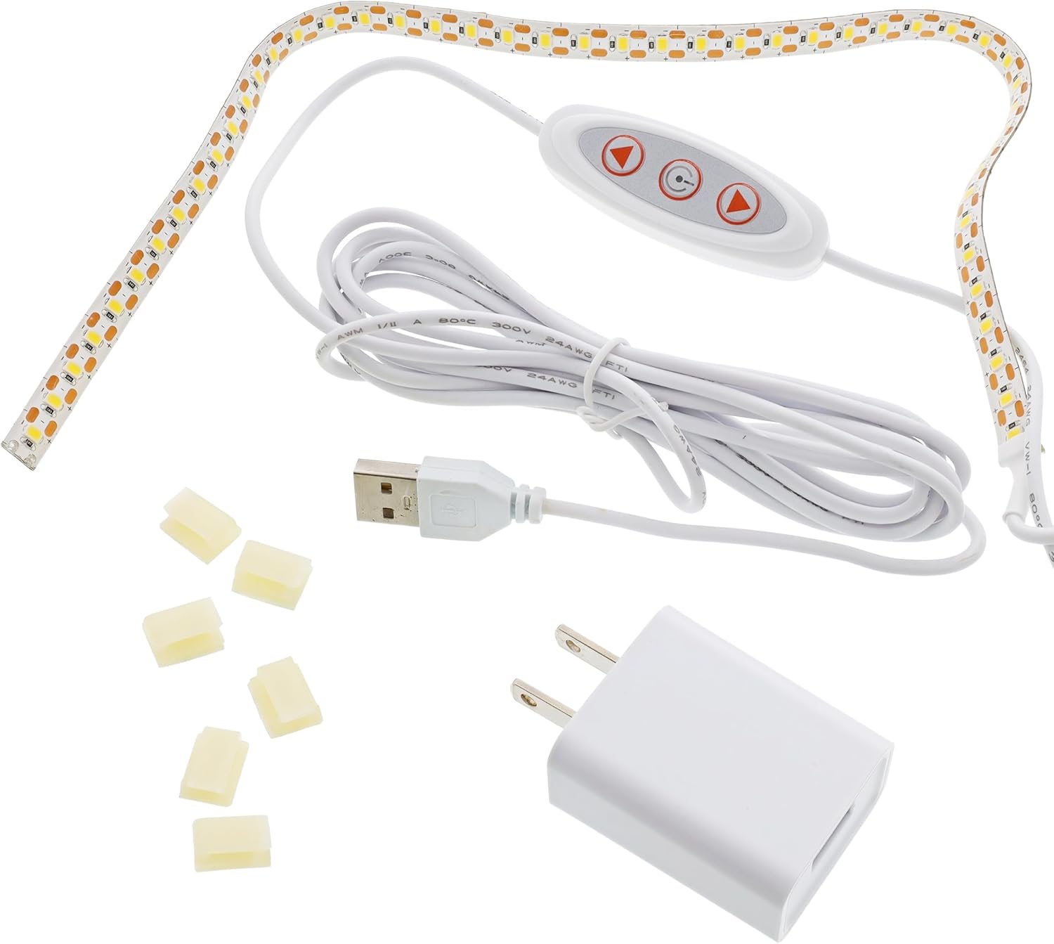 Sew Creative Sewing Machine Light Strip - Dimmable & Flexible 16" of Lighting | Stick On LED Sewing Light for Clear - Shadow Free Stitching, Quilting, and Crafting