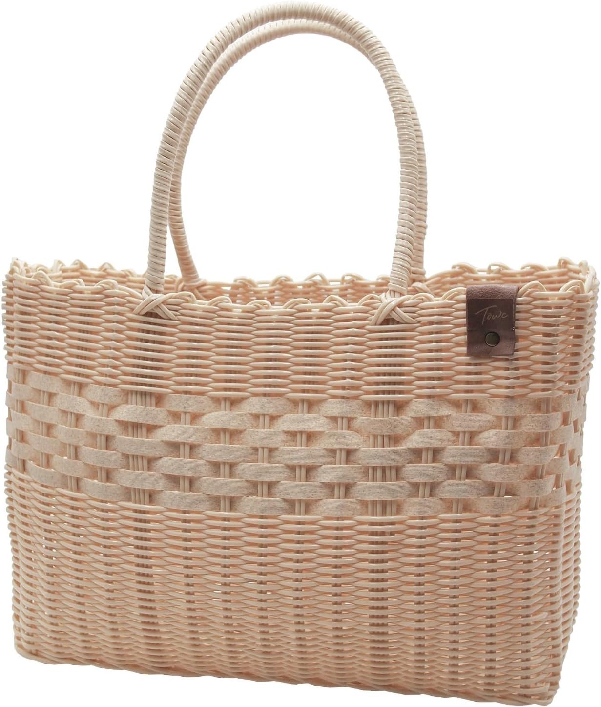 Daikai Shoulder Square PE Basket Bag YBE W40 D15 H27 cm 121501