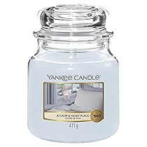 Yankee Candle Candela profumata | Candela giara grande Un posto calmo e tranquillo | Candele a lunga combustione: fino a 75 ore | Candele Profumate – il regalo perfetto per le donne