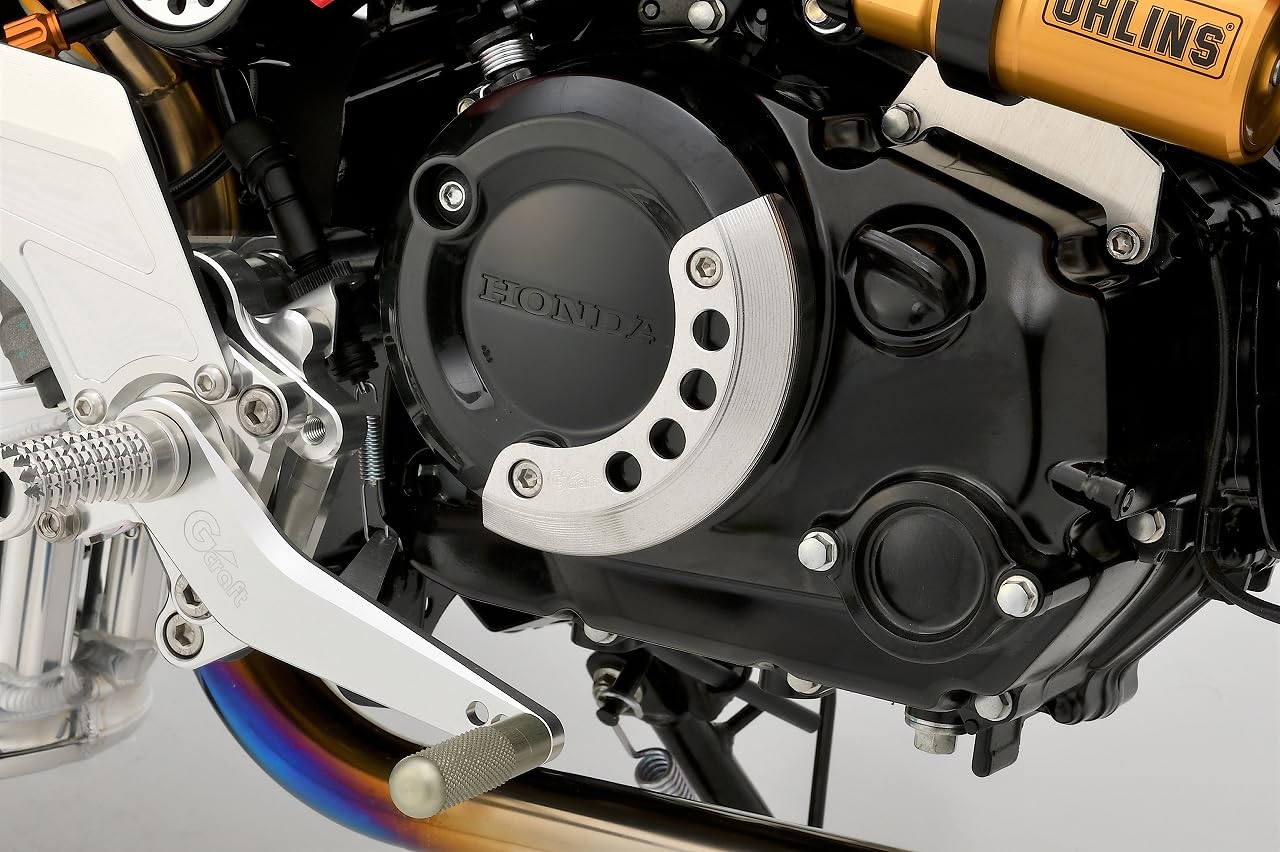 Amazon | Gクラフト(Gcraft) ビレットクランクケースカバーガード GROM