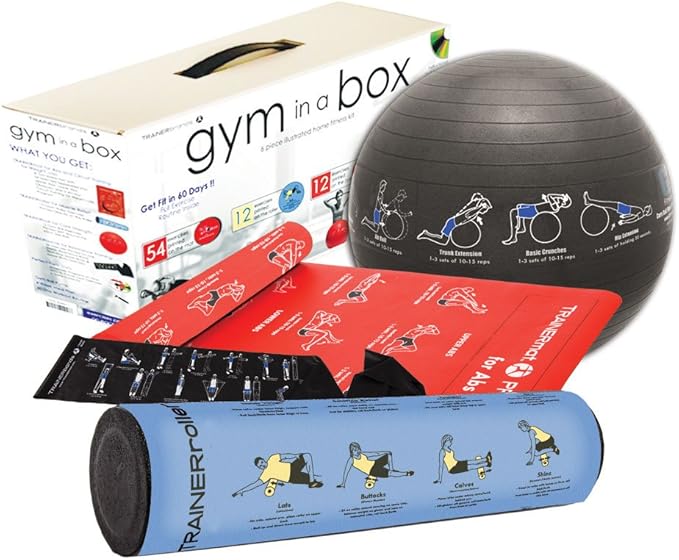 Gym In A Box SixPiece FullBody Workout Kit Home Gyms