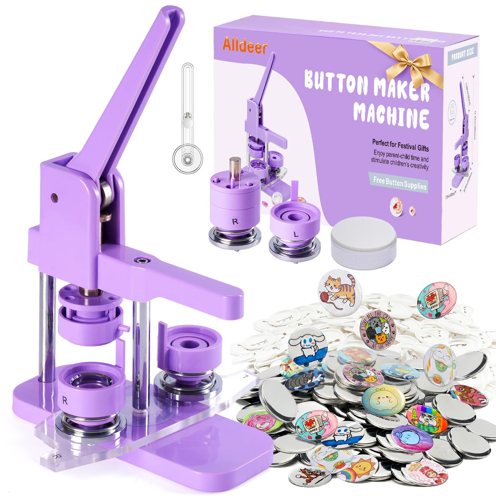 Alldeer 32mm Button Maker
