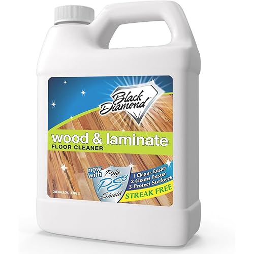 Black Diamond Stoneworks Wood, Laminate, Hardwood & Luxury Vinyl Floor Cleaner – Multi-Purpose Mopping Solution for a Streak-Free Clean (128 Fl Oz) refill.