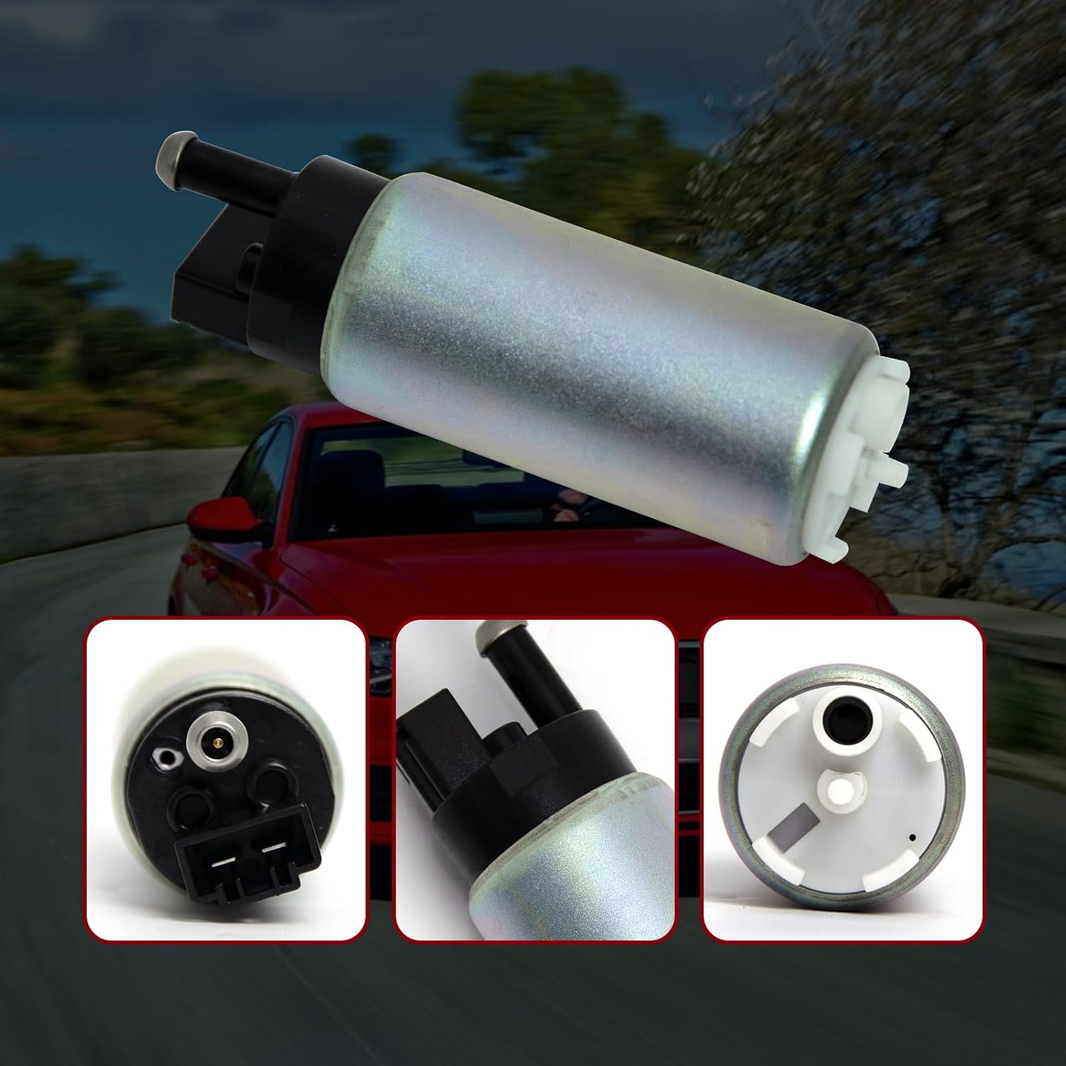 Fuel Pump Compatible with GMC Syclone 1991 320 LPH In-Tank | W/Universal Set Up Kit (9-301-1000)