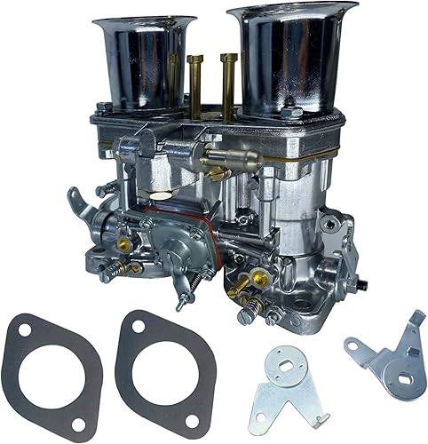RoyalAir Carburador de 2 barriles de reemplazo para Bug Volkswagen Beetle Fiat, reemplazo para Weber 40 IDF (44 IDF)