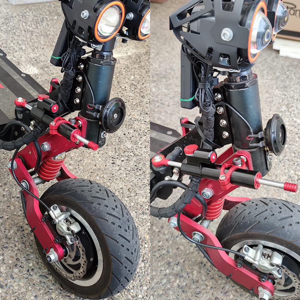 Fast Pro CNC Ammortizzatore di sterzo per moto, stabilizzatore universale